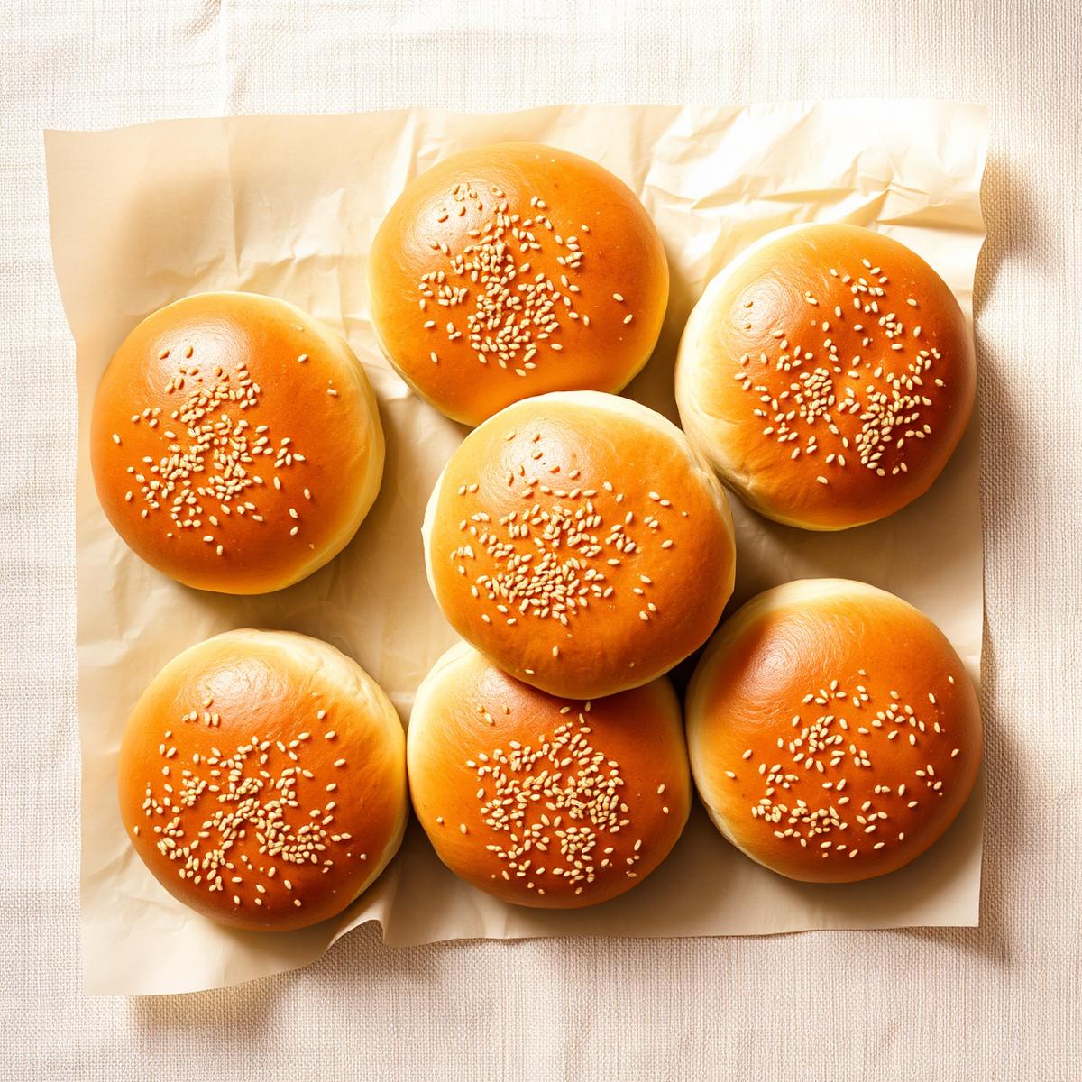 Bollos para hamburguesa